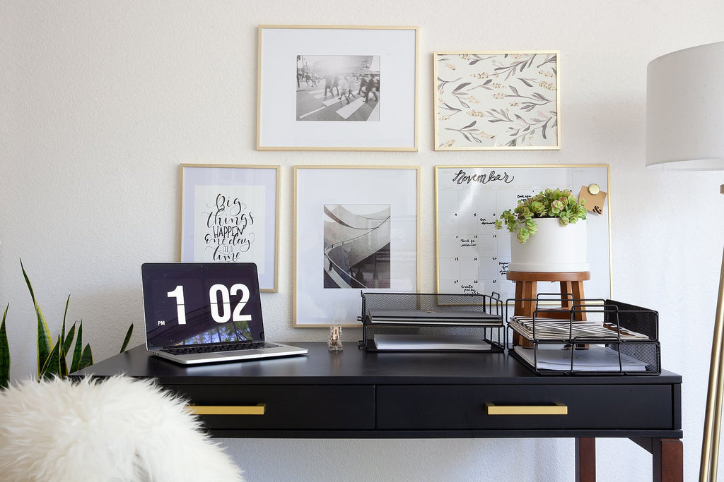 How to Organize Your Work Desk for Productivity and Style | Blu Monaco
