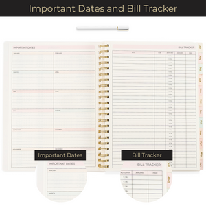 Load image into Gallery viewer, Large Planner 2024-2025 Daily Weekly Monthly Planners 2024-2025 for Women - 18 Month Planner 2024-2025 - Mom, Work, School Calendar Planner 8.5" x 11" Appointment Book with 419 Stickers and Bookmark