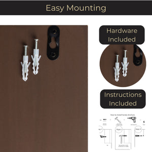 Load image into Gallery viewer, Mail Organizer Wall Mounted - Brown Wooden Mail Holder for Modern Keys Holder