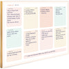Pastel Border Weekly Planner Notepad – Weekly To-Do List with 52 Tear-Off Sheets – Soft Pastel Weekly Planner Pad with Calendar, Goals, and Priorities