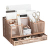 Rose Gold Desk Organizer with Drawer