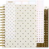 Small Planner 2024-2025 Daily Weekly Monthly Planners 2024-2025 for Women - 18 Month Planner 2024-2025 - Mom, Work, School Calendar Planner 6" x 9" Appointment Book with 212 Stickers and Bookmark