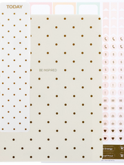 Load image into Gallery viewer, Small Planner 2024-2025 Daily Weekly Monthly Planners 2024-2025 for Women - 18 Month Planner 2024-2025 - Mom, Work, School Calendar Planner 6" x 9" Appointment Book with 212 Stickers and Bookmark