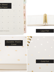 Load image into Gallery viewer, Small Planner 2024-2025 Daily Weekly Monthly Planners 2024-2025 for Women - 18 Month Planner 2024-2025 - Mom, Work, School Calendar Planner 6" x 9" Appointment Book with 212 Stickers and Bookmark