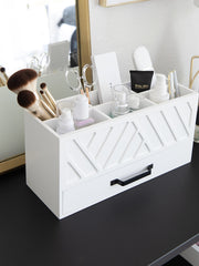 Load image into Gallery viewer, White Wooden Pen Organizer - Pencil Organizer