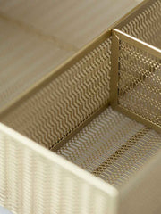 Load image into Gallery viewer, Fontvieille Desk Organizer with File Sorters and Drawer - Gold