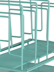 Load image into Gallery viewer, Fontvieille Desk Organizer with File Sorters and Drawer - Aqua