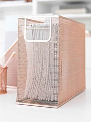 Load image into Gallery viewer, Fontvieille 5 Piece Rose Gold Desk Organizer Set with Desktop Hanging File Organizer