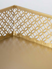 Load image into Gallery viewer, Riviera Stackable Gold Paper Tray - Set of 2 - Letter Size