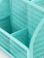 Load image into Gallery viewer, Fontvieille Unique Metal Aqua Desk Organizer with Drawer