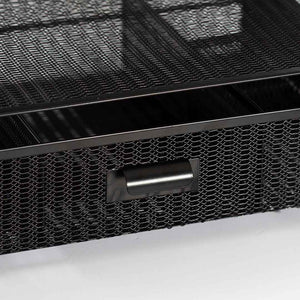 Load image into Gallery viewer, Fontvieille Desk Organizer with File Sorters and Drawer - Black