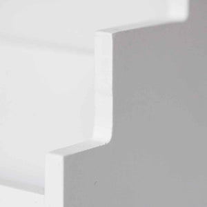 Load image into Gallery viewer, White Wooden Mail Organizer - 3 Tier