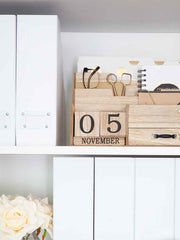 Load image into Gallery viewer, Foldable Magazine File Holder with Leather Label Holder - Set of 6 - White