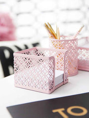 Load image into Gallery viewer, Riviera 6 Piece Pink Desk Organizer Set