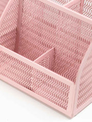 Load image into Gallery viewer, Fontvieille Unique Metal Desk Organizer with Drawer - Pink
