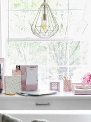 Load image into Gallery viewer, Riviera 6 Piece Pink Desk Organizer Set