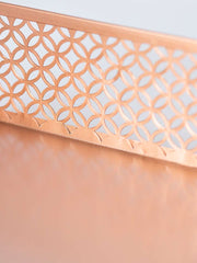 Load image into Gallery viewer, Riviera Stackable Rose Gold Paper Tray - Set of 2 - Letter Size