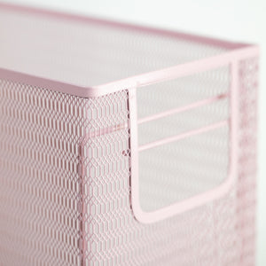 Load image into Gallery viewer, Fontvieille 5 Piece Pink Desk Organizer Set with Desktop Hanging File Organizer