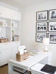 Load image into Gallery viewer, Natural Wooden Mail Organizer - Desktop File Holder -