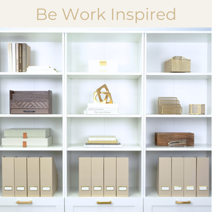 Load image into Gallery viewer, Set of 6 Foldable Magazine File Holders in Taupe with Label Holders
