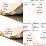 Load image into Gallery viewer, Floral Weekly Planner Notepad – Weekly To-Do List with Water Tracker and 52 Tear-Off Sheets – Bright Floral Planner Pad with Calendar, Goals, and To-Do Lists
