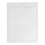 Load image into Gallery viewer, Activity Log Notepad - Log Comprehensive 50-Page - Sign in Sheet - Your Ultimate Activity Log, and Daily Log for Work by Blu Monaco
