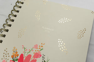 2024 Weekly Planner Large with Floral Design
