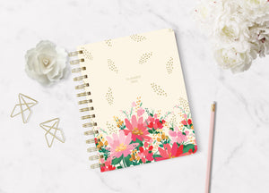 2024 Weekly Planner Small with Floral Design