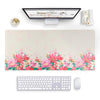 Extra Large Desk Mat Work 35 x 15.7 Office Décor for Women - Butterfly