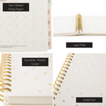 Load image into Gallery viewer, Large Planner 2024-2025 Daily Weekly Monthly Planners 2024-2025 for Women - 18 Month Planner 2024-2025 - Mom, Work, School Calendar Planner 8.5&quot; x 11&quot; Appointment Book with 419 Stickers and Bookmark
