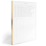Load image into Gallery viewer, Activity Log Notepad - Log Comprehensive 50-Page - Sign in Sheet - Your Ultimate Activity Log, and Daily Log for Work by Blu Monaco
