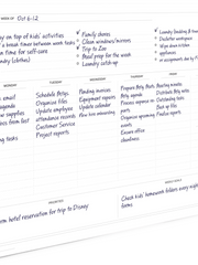 Load image into Gallery viewer, Weekly Planner Notepad – Undated Planner Pad with 52 Tear-Off Sheets – Beautiful To-Do List Notepad for Goals, Priorities, and Tracking