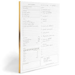 Load image into Gallery viewer, Daily Planner To-Do List Notepad - 50 Page Daily Planner Pad Checklist, To-Do List Notebook, and Work Planner - Daily Schedule Planner - 8.5 x 11 Inch Daily Planner Notepad - Task Planner Blu Monaco
