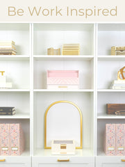 Load image into Gallery viewer, Foldable Magazine File Set of 4 with Floral Boho Design – Decorative Cardboard Magazine Organizer for Home, Office &amp; Dorm Room