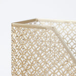 Load image into Gallery viewer, Riviera Gold Magazine File Holder - Decorative Magazine Holder for Desk - Metal Magazine Holders for Shelves - Magazine Organizer Bin - Book Holder and File Boxes
