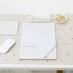 Load image into Gallery viewer, Daily Planner To-Do List Notepad - 50 Page Daily Planner Pad Checklist, To-Do List Notebook, and Work Planner - Daily Schedule Planner - 8.5 x 11 Inch Daily Planner Notepad - Task Planner Blu Monaco
