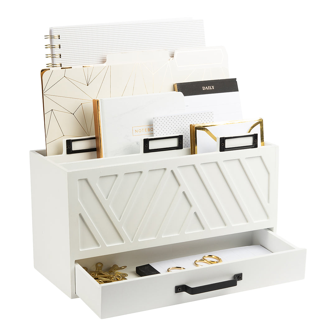 Makeup Organizer Countertop Boho Rattan Desk Organizer - 5-Slot Mail Holder & Office Supplies Storage Basket (12.5\W) Wicker Desk Organizer Makeup Organizer Countertop Boho Rattan Desk Organizer - 5-Slot Mail Holder & Office Supplies Storage Basket (12.5\W) Wicker Desk Organizer