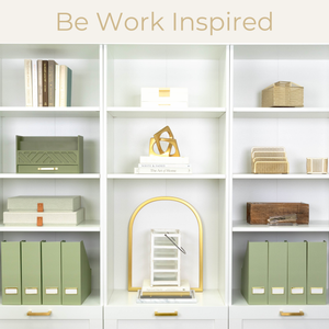 Load image into Gallery viewer, Set of 6 Foldable Magazine File Holders in Earth Green with Label Holders
