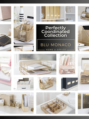 Load image into Gallery viewer, Set of 12 Geometric Black Gold Hanging File Folders Letter Size, Cute Hanging Folders for Filing Cabinet and Hanging File System, Filing Cabinet Folders, Decorative Hanging Filing folders with tabs
