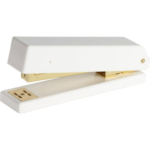 Load image into Gallery viewer, White and Gold Stapler
