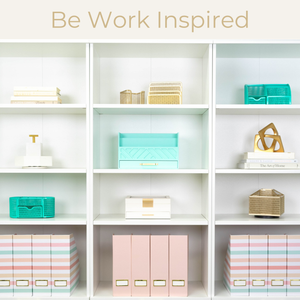 Load image into Gallery viewer, Set of 4 Foldable Magazine Holders in Pastel Stripes – Sturdy Cardboard Vertical Organizers with Label Holders
