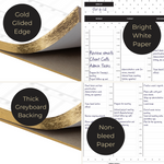 Load image into Gallery viewer, Dots Weekly Notepad - Time Blocking Pad with 52 Tear-Off Sheets - Beautiful Desk Organizer with Hourly Slots, Priorities, and Goals
