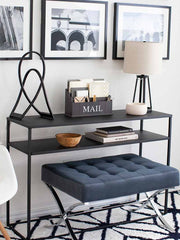 Load image into Gallery viewer, Espresso Brown Wooden Mail Organizer - 3 Tier
