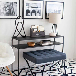Espresso Brown Wooden Mail Organizer - 3 Tier