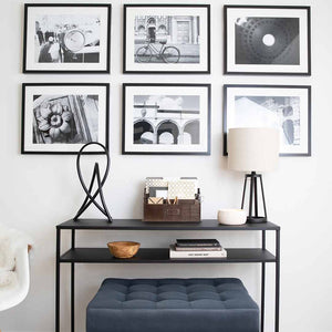 Load image into Gallery viewer, Brown Wooden Mail Organizer - 3 Tier Brown Desk Organizer
