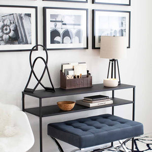 Load image into Gallery viewer, Brown Wooden Mail Organizer - 3 Tier Brown Desk Organizer
