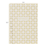 Load image into Gallery viewer, One (1) Decorative Notebook - Dark Grey or Cream with Gold Foil
