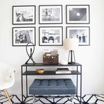 Load image into Gallery viewer, Brown Wooden Mail Organizer with Drawer
