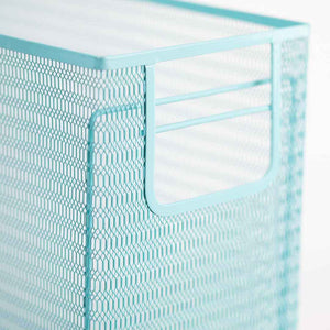 Fontvieille 5 Piece Aqua Desk Organizer Set with Desktop Hanging File Organizer