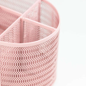 Load image into Gallery viewer, Fontvieille Pink Desk Organizer with Drawer
